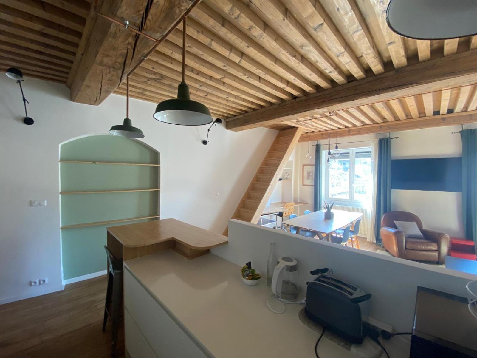 Appartement T3 Hyper Centre De Lyon, Super Vue Fourviere Экстерьер фото